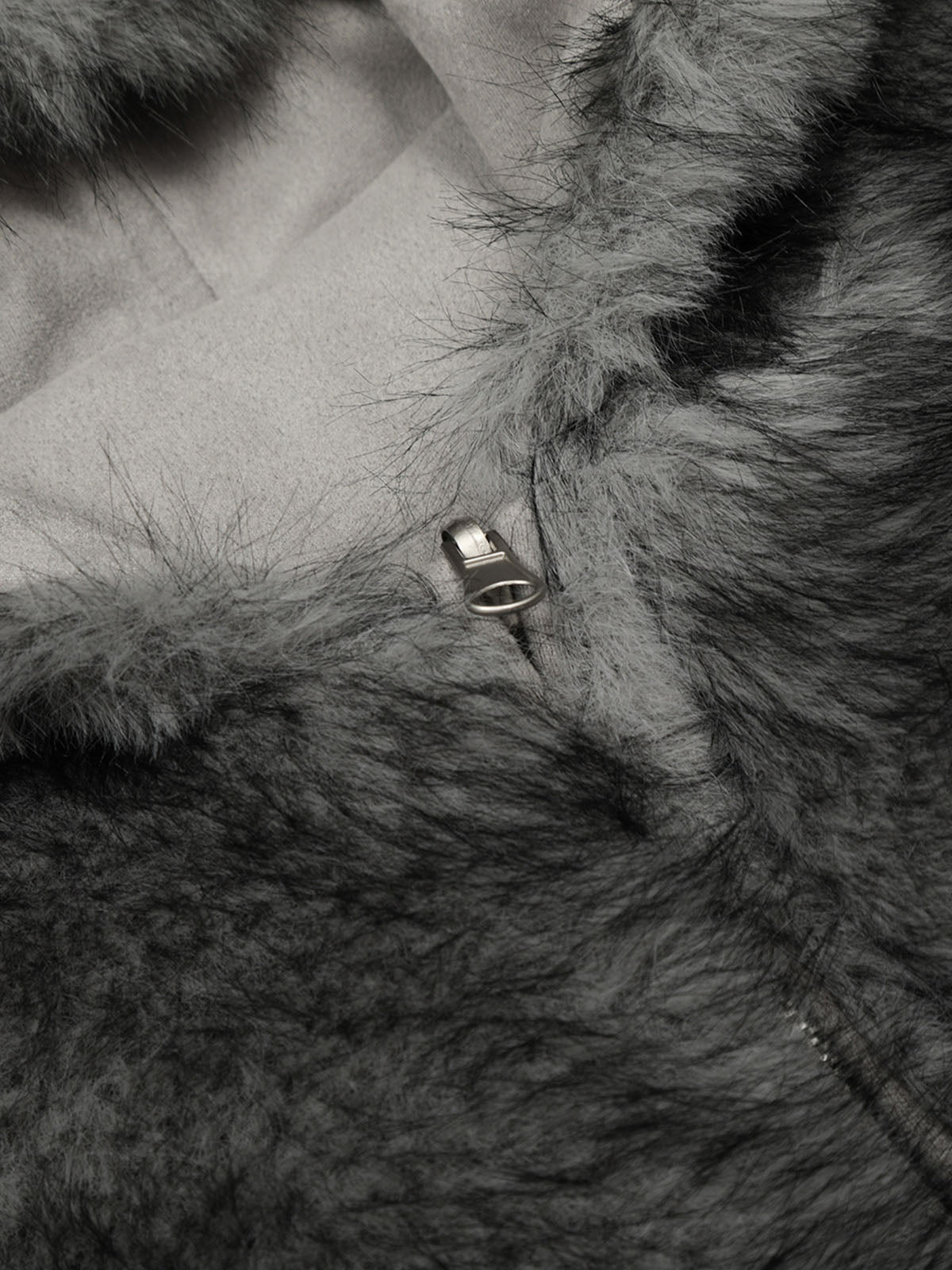 Stylish Faux Fur Hooded Jacket for Winter Warmth and Fashion 