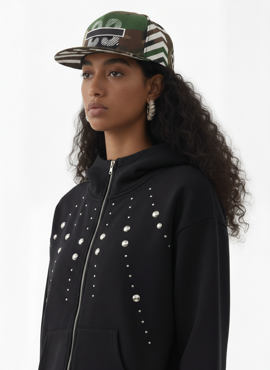 Graphic 23 Panel Contrast Snapback Cap