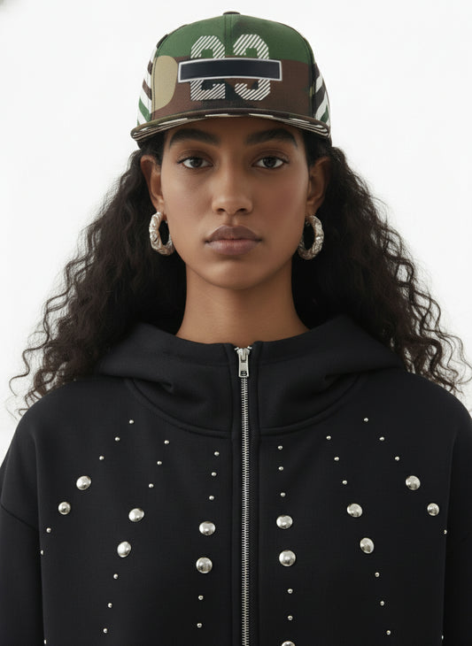 Graphic 23 Panel Contrast Snapback Cap