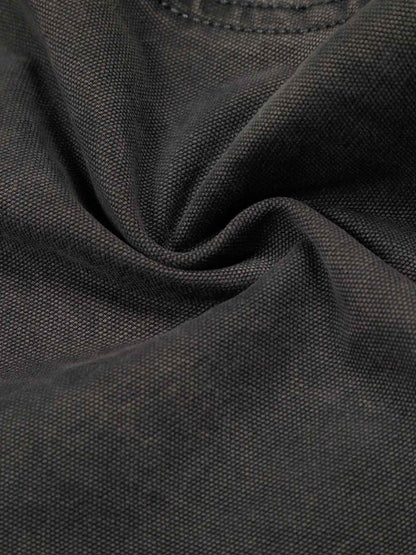 Wide Leg High Waist Cropped Pants with Gradient Wash Finish 