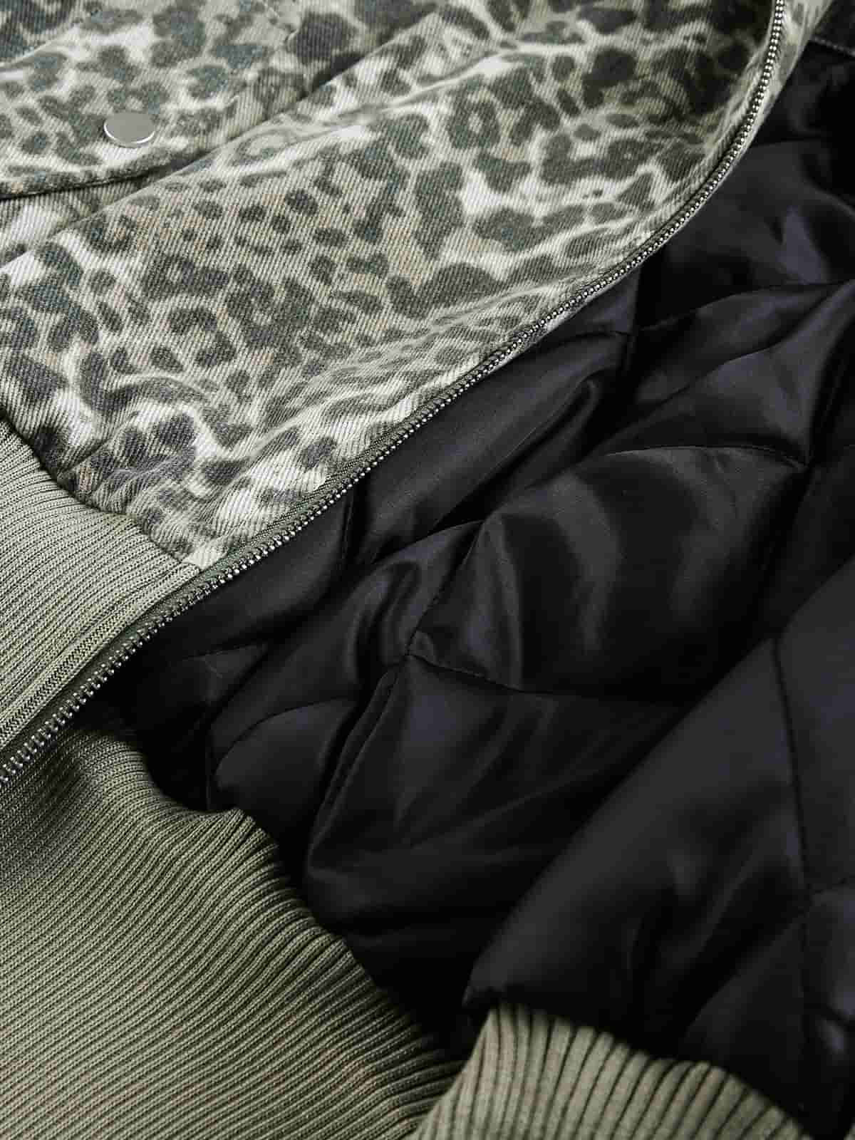 Winter-Ready Corduroy Jacket with Faux Fur Trim for Men 