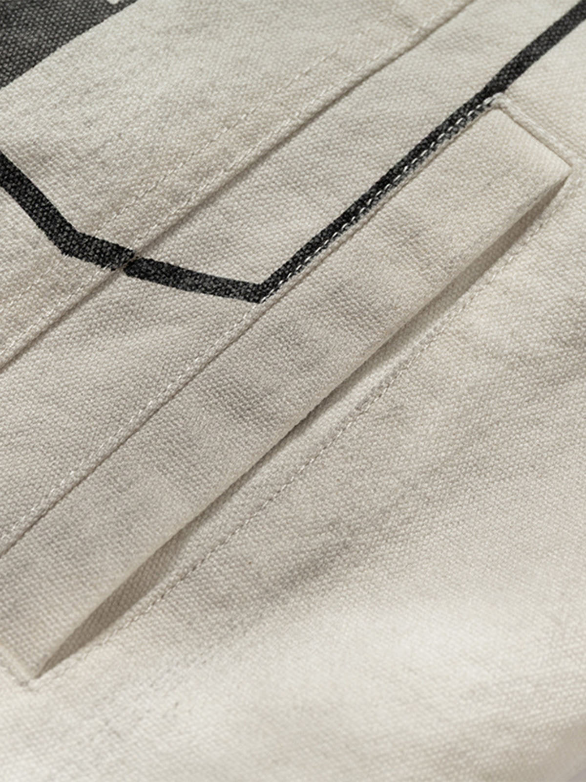 Thesupermade Skull Print Paneled Stand-up Collar Leather Jacket 