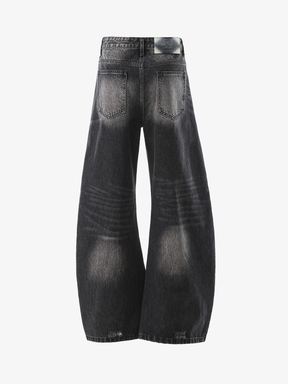 High-Waisted Wide-Leg Cargo Pants with Unique Pocket Design 