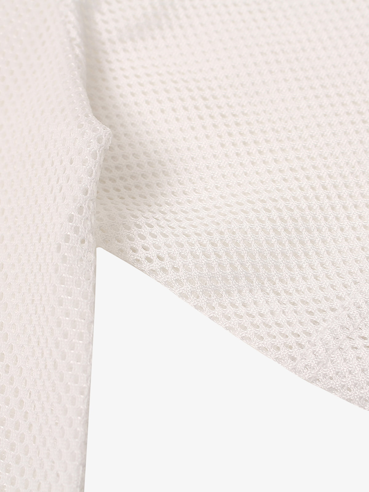 Mesh Jersey T-Shirt with Red Number 03 Print and Stitched Details 