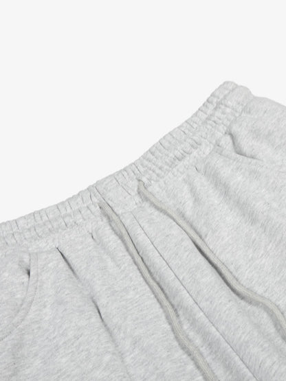 Embroidered Graphic Studded Hoodie and  Wide Leg Sweatpants Set