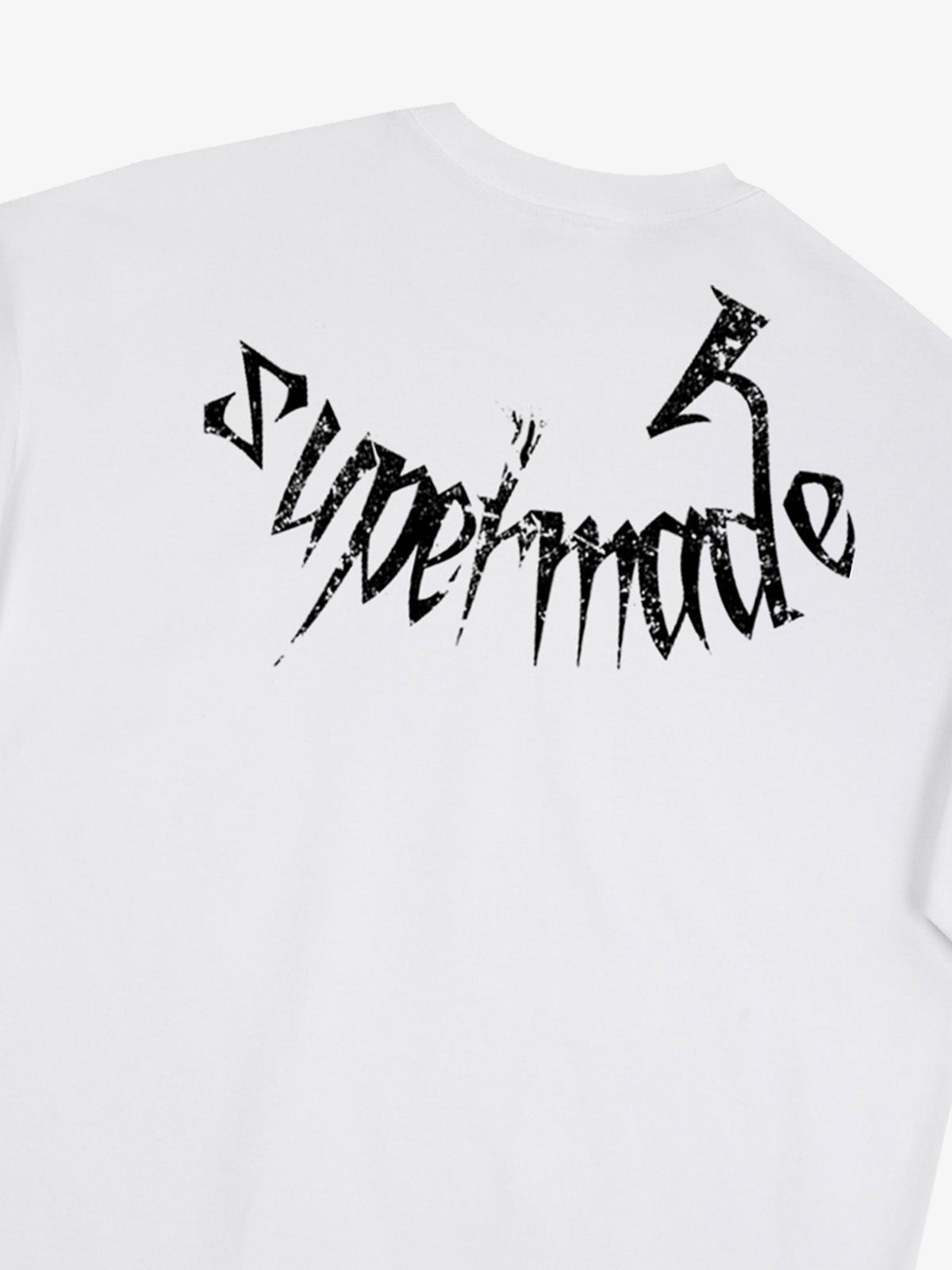 THE SUPERMADE TRENDY STREET OLD-FASHIONER SKULL PRINT T-SHIRT 