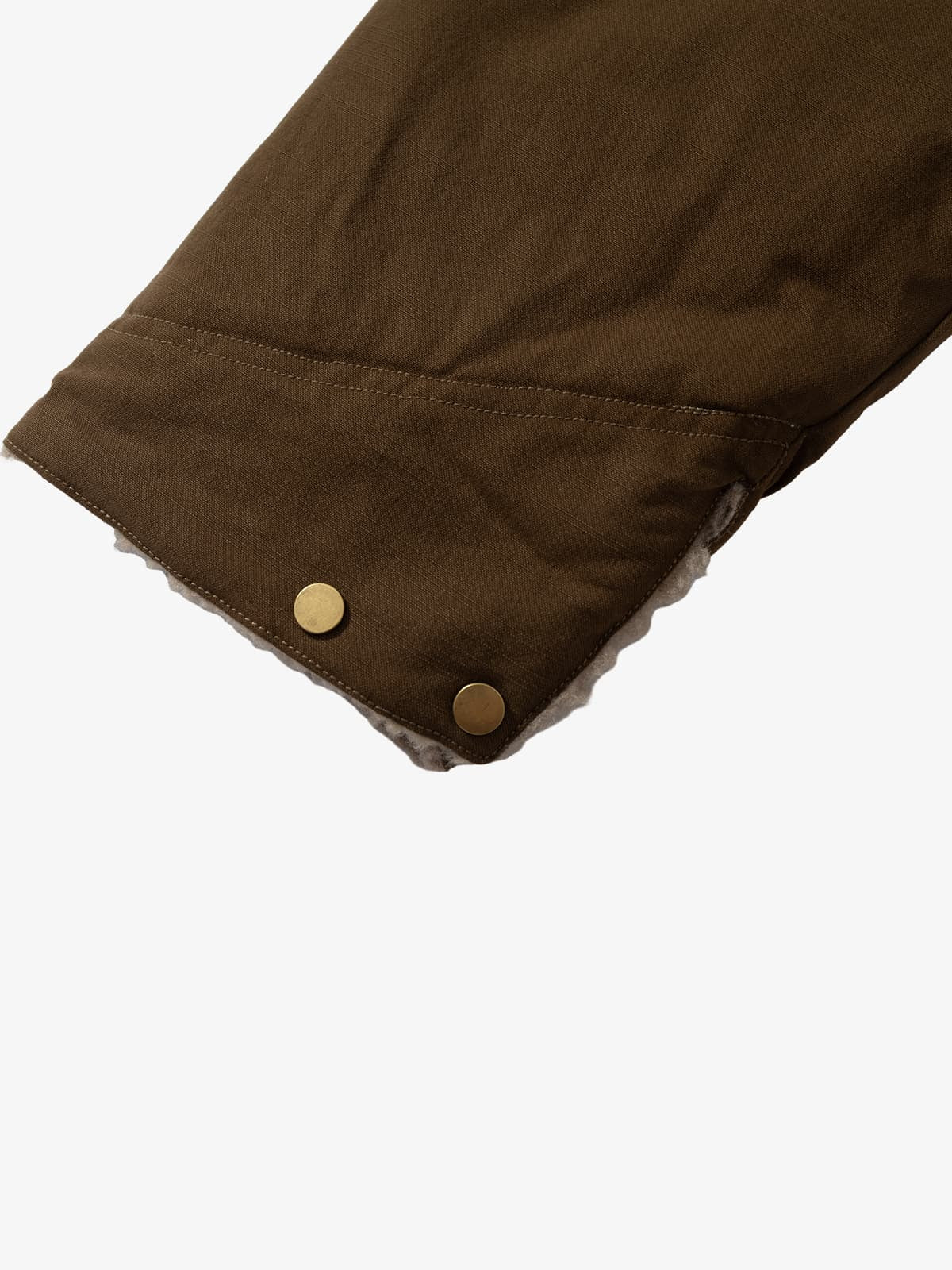 Winter-Ready Corduroy Jacket with Faux Fur Trim for Men 