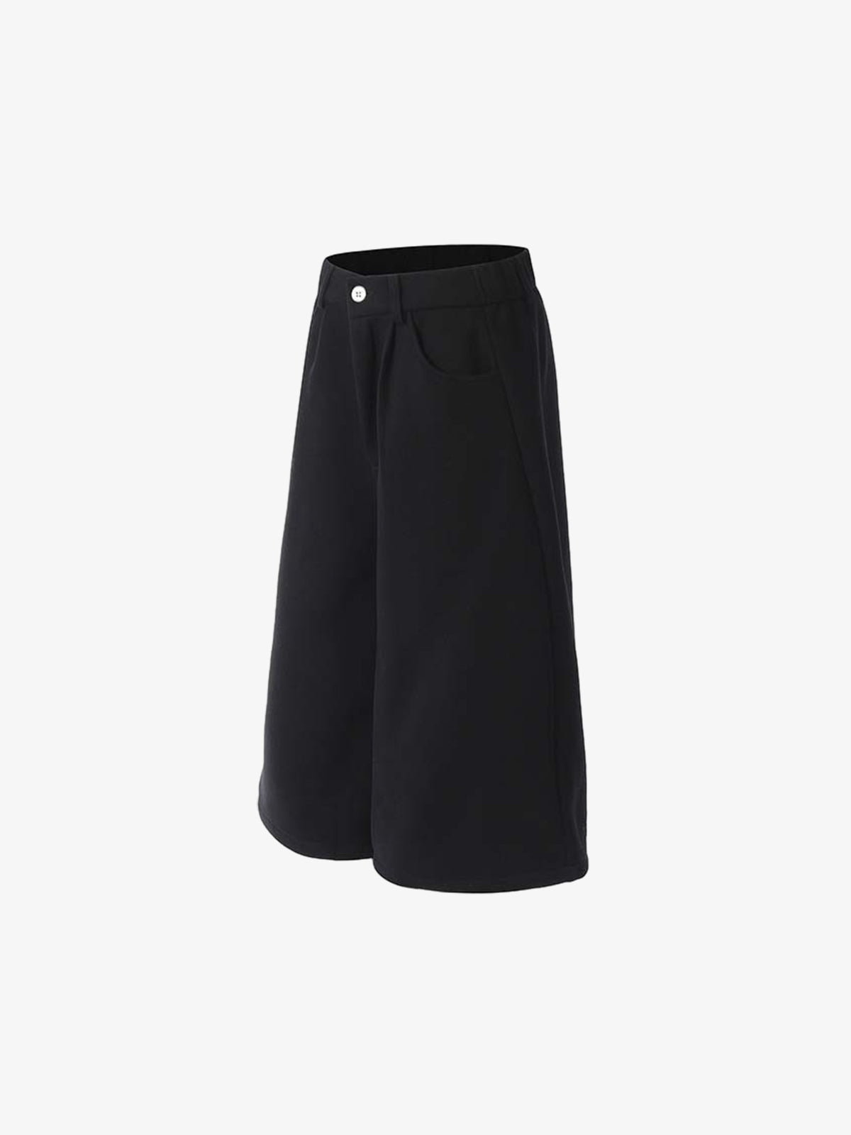 Cotton Blend Wide Leg Shorts for Women High Waist Comfortable Casual Summer Breezy Loose Fit Pants?