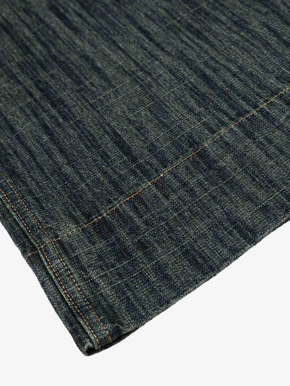 Wide-Leg High-Waisted Denim Trousers for Modern Fashionistas 