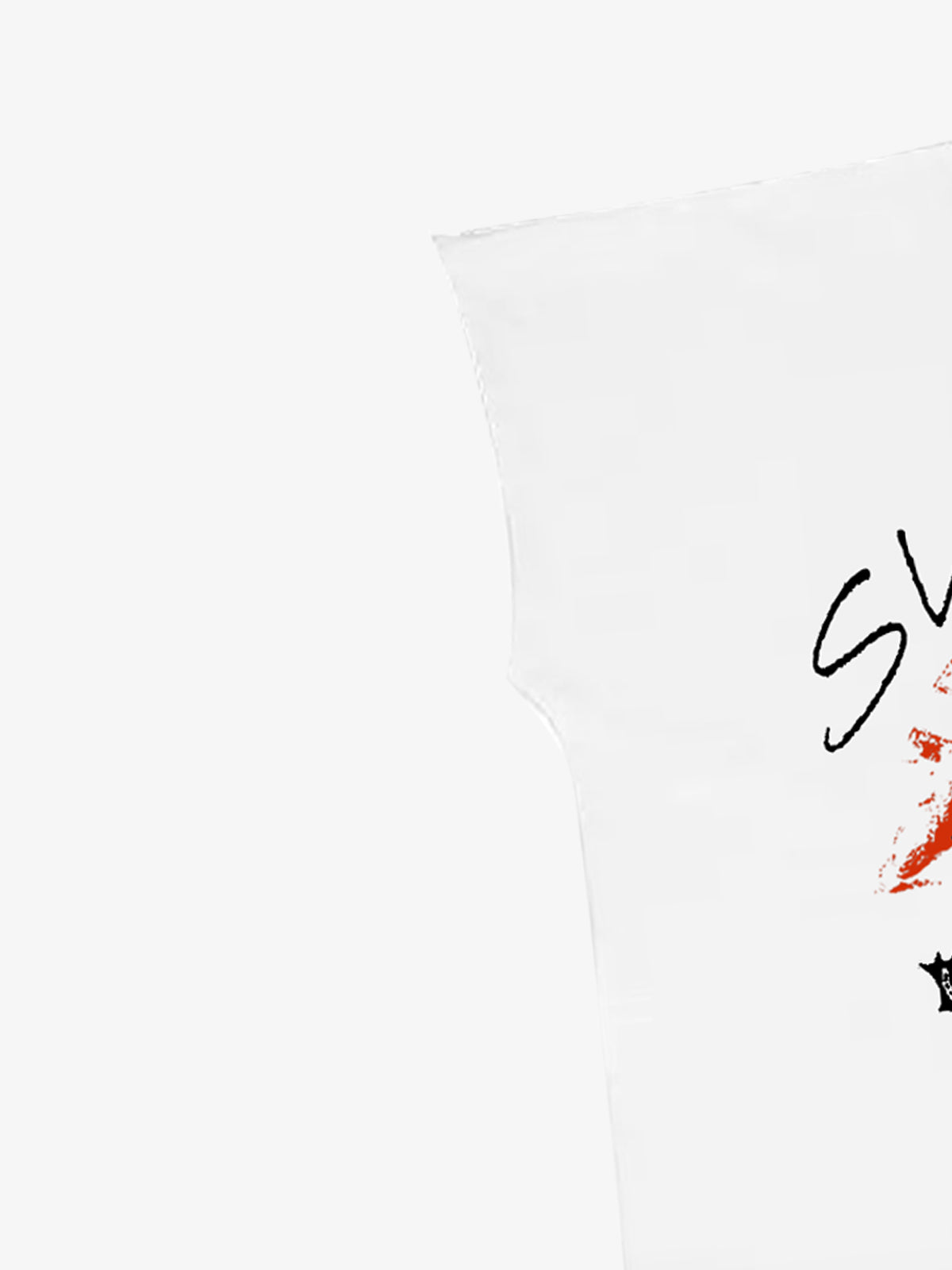 Oversized Crop Top with Bold Graphic Print and Edgy Skeleton Design 