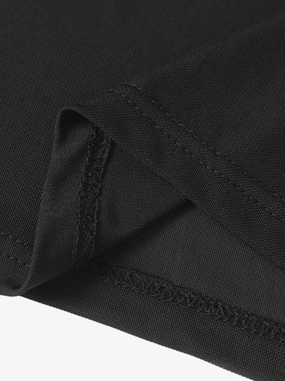 High-Neck Graphic Long Sleeve Top for Modern Streetwear Enthusiasts 