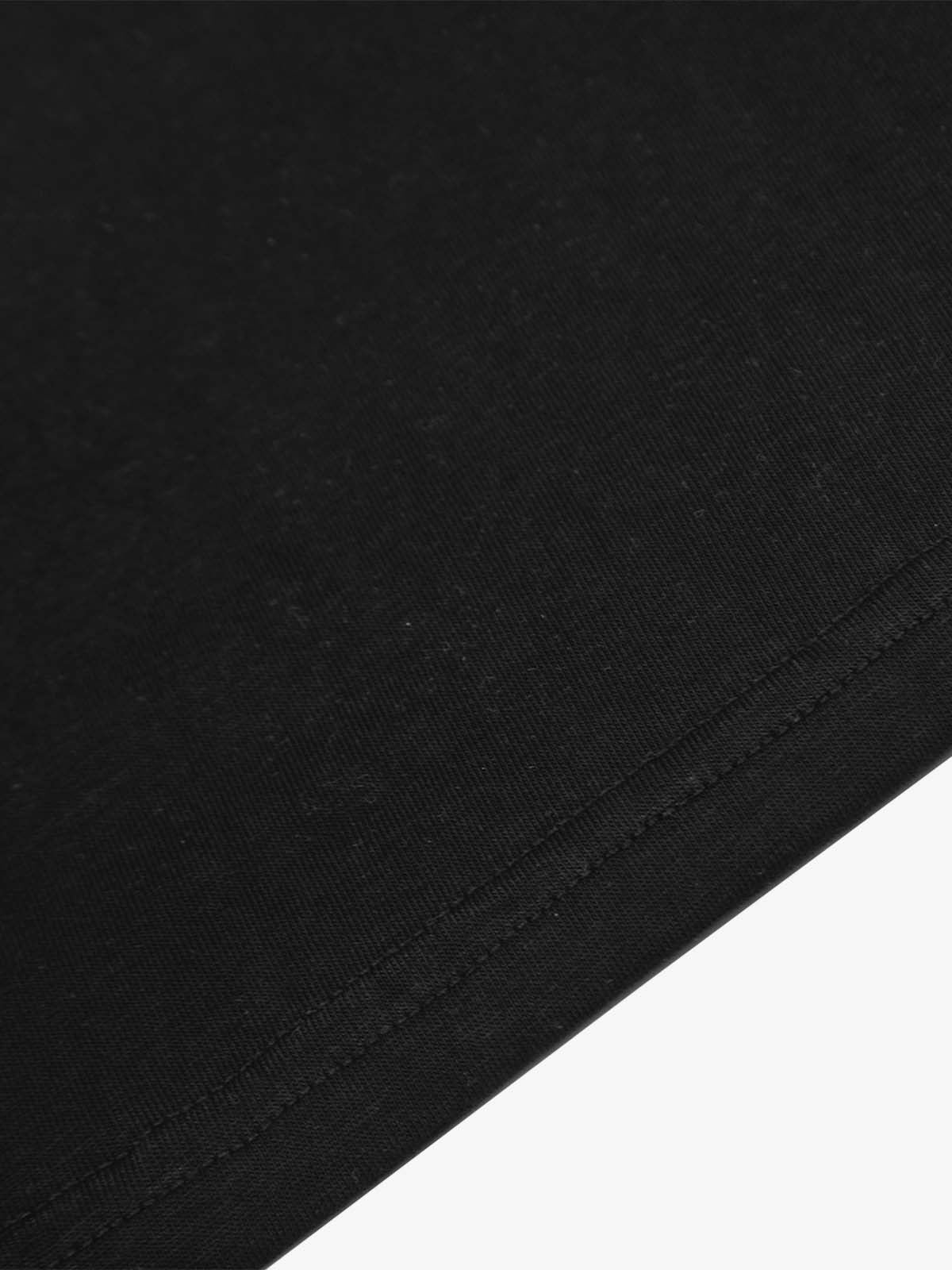 Cotton Blend Layered Sleeve Graphic T-Shirt with Star Print Design?