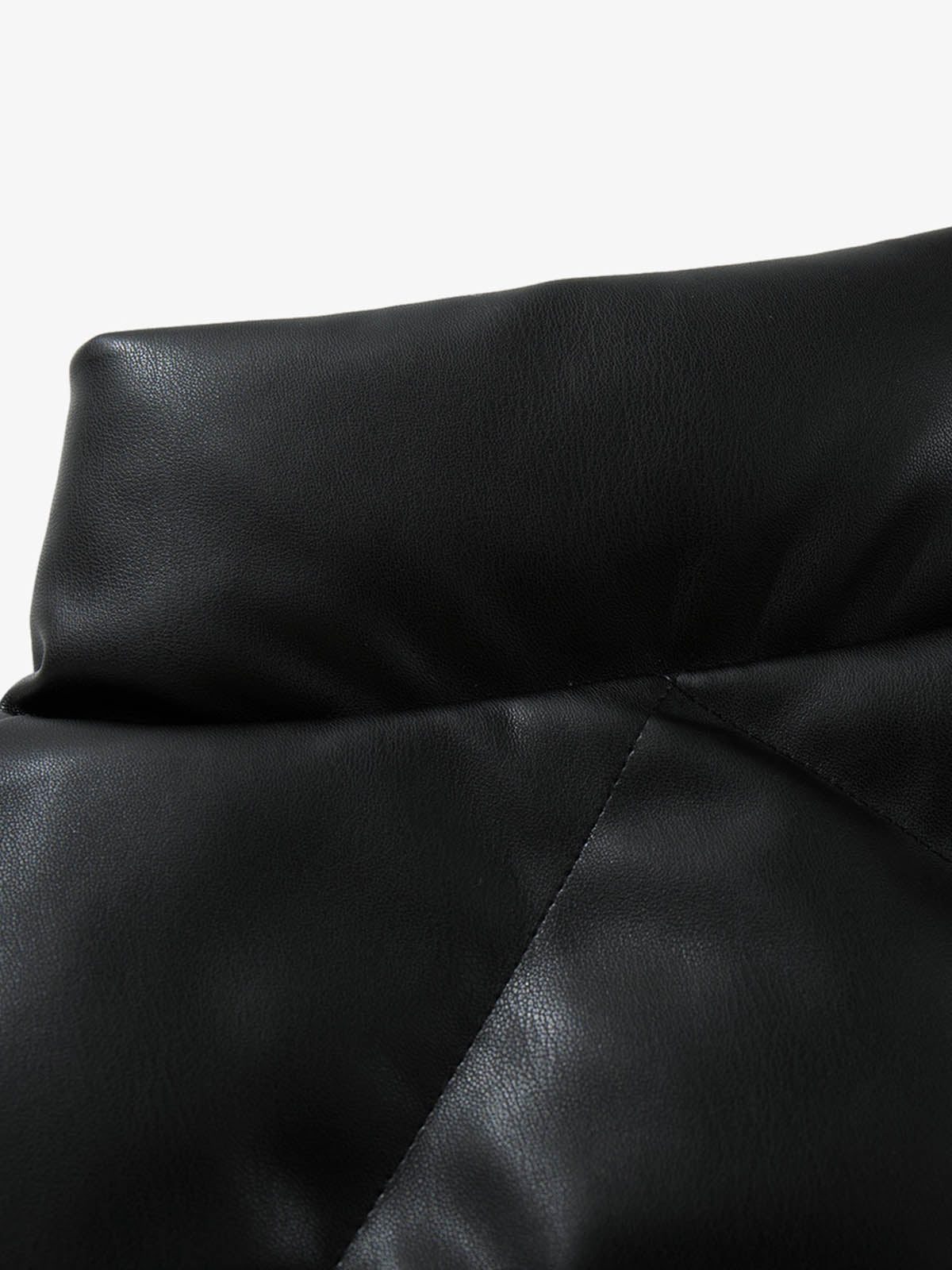 Quilted High-Neck Vest for Modern Urban Style 