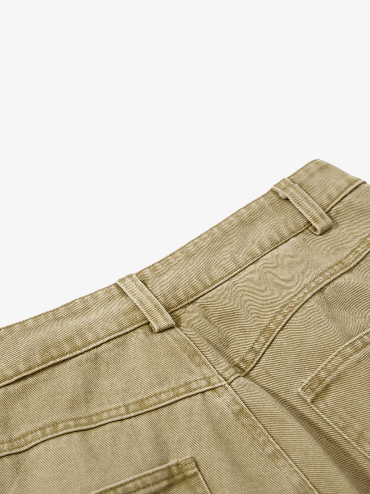 Street Detachable Belt Baggy Pants 