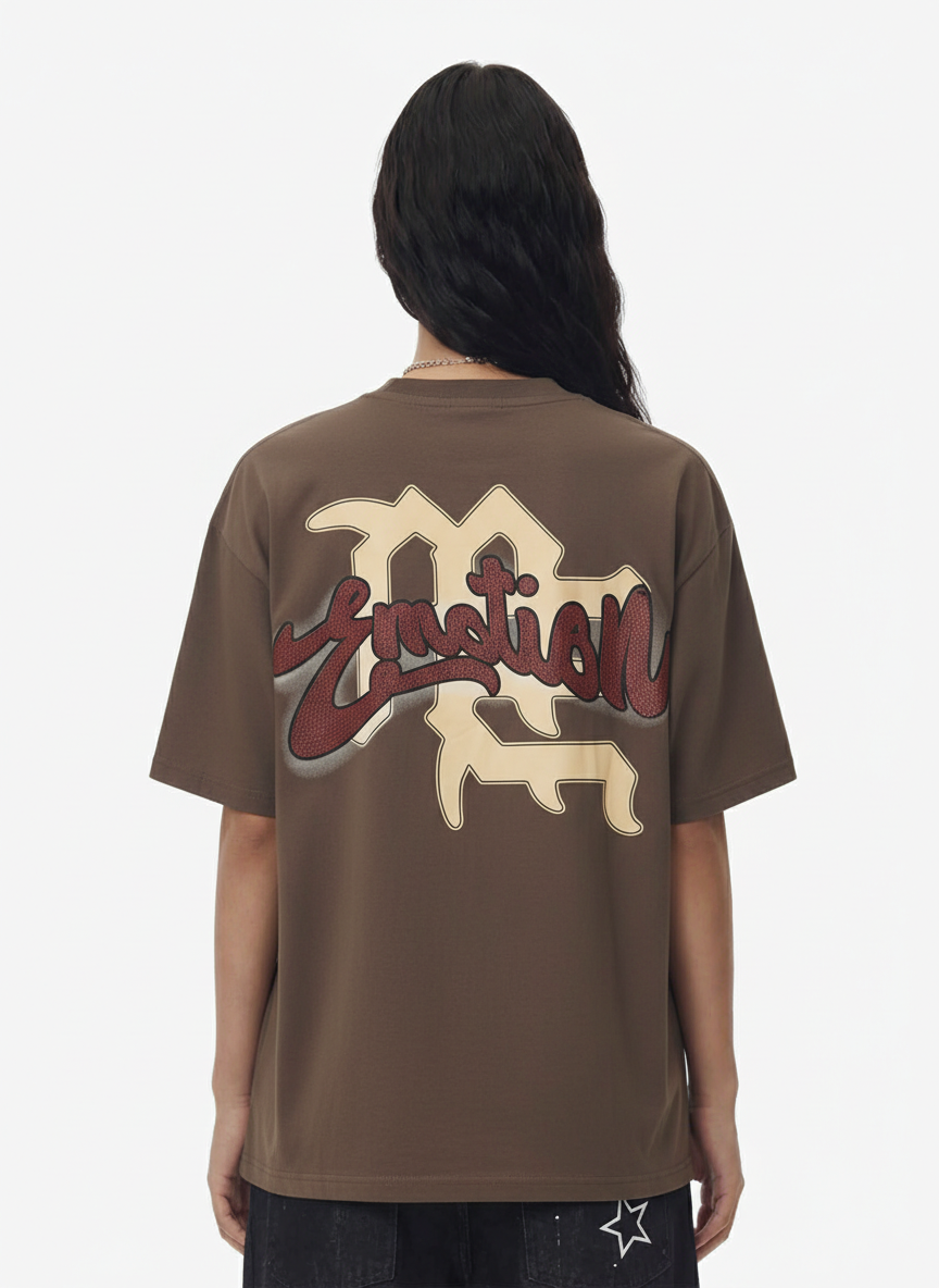 Retro Blindfold Angel Rhinestone Letter Graphic T-Shirt