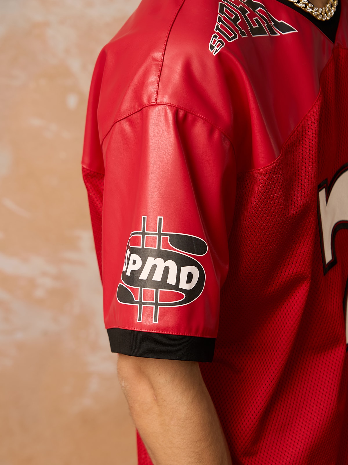 Original "SUPER 7" V-Neck Jersey T-SHIRT - 2424 