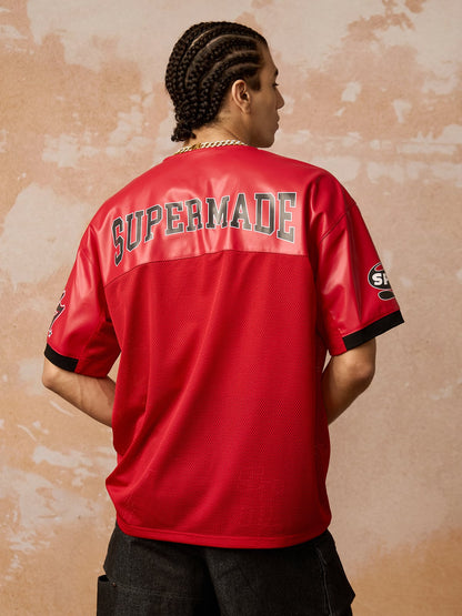 Original "SUPER 7" V-Neck Jersey T-SHIRT - 2424 