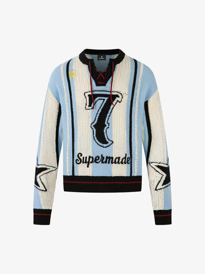 Stylish Contrast Panel Zip-Up Sweater for Casual and Sporty Looks 