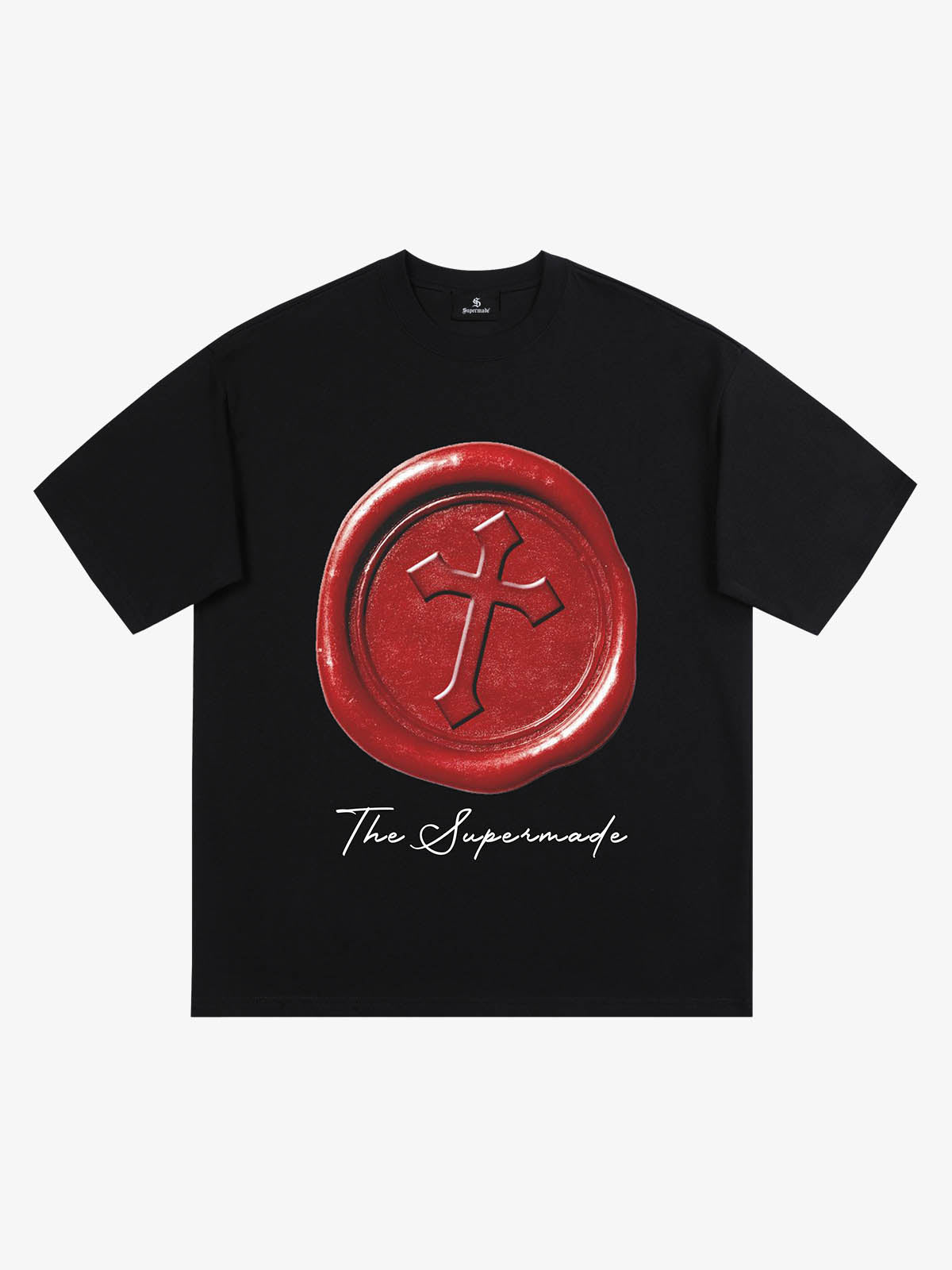 Snake and Sword Graphic T-Shirt with Bold Statement Design 