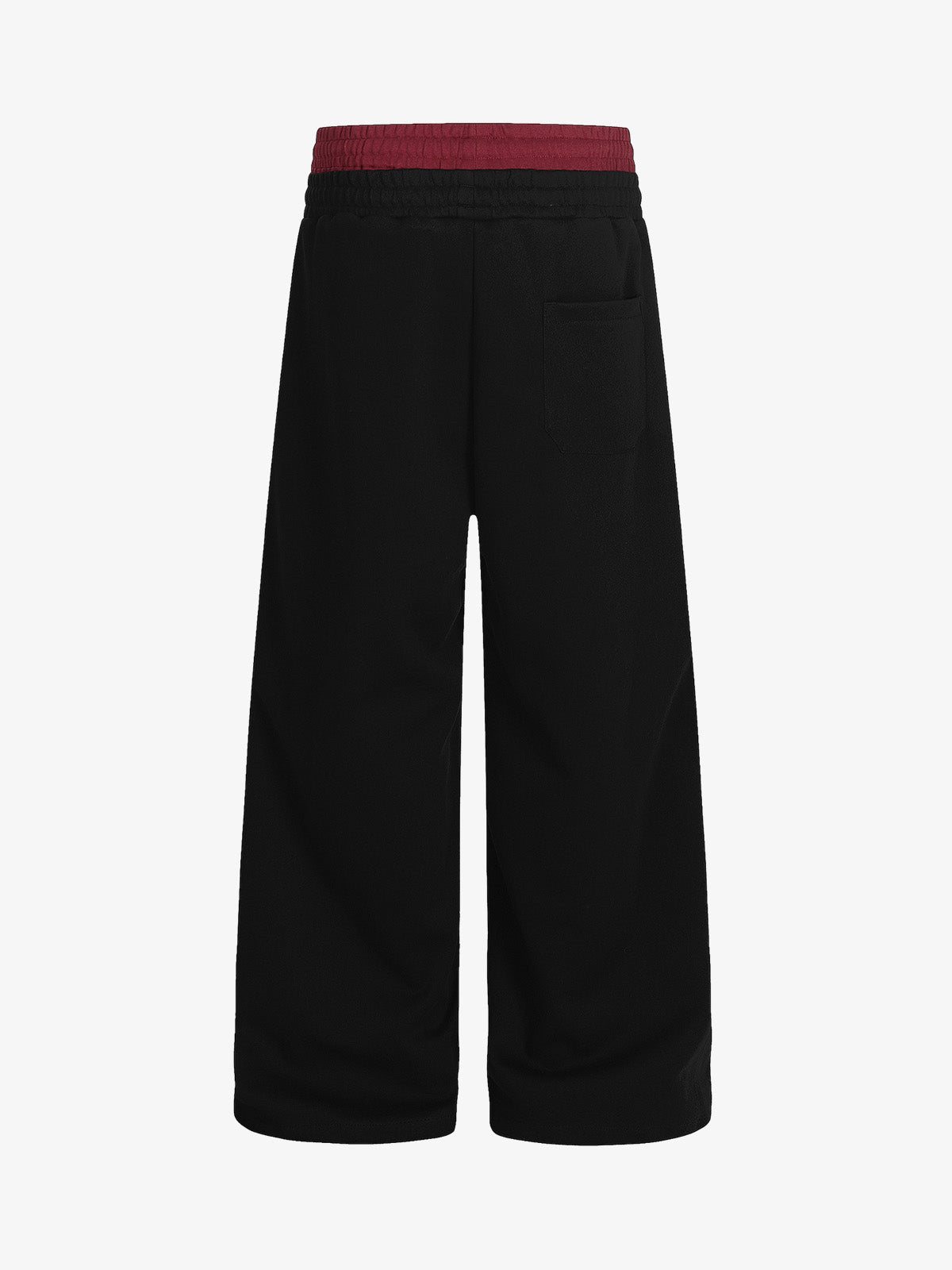 Stylish Wide-Leg Sweatpants with Fun Embroidered Design for Casual Wear 