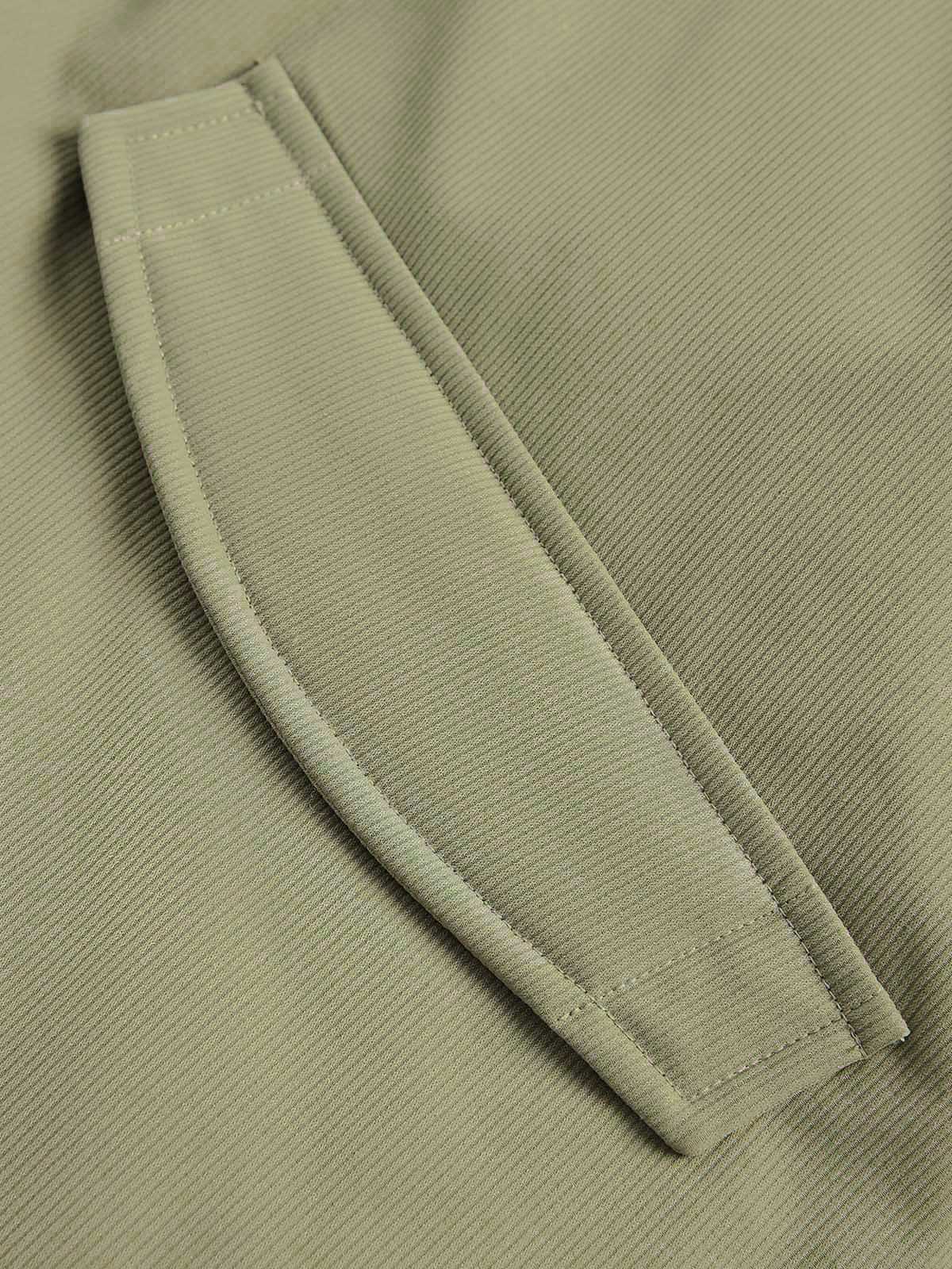 Vintage Oversized Pleated Stand Collar Jacket 