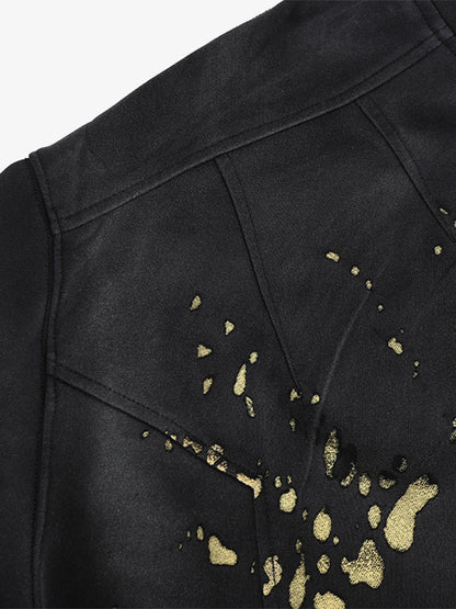 Skull Pattern Knit Sweater for Fall and Winter 