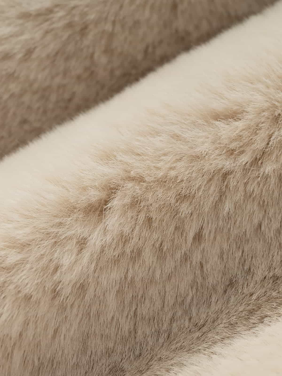 Winter-Ready Corduroy Jacket with Faux Fur Trim for Men 