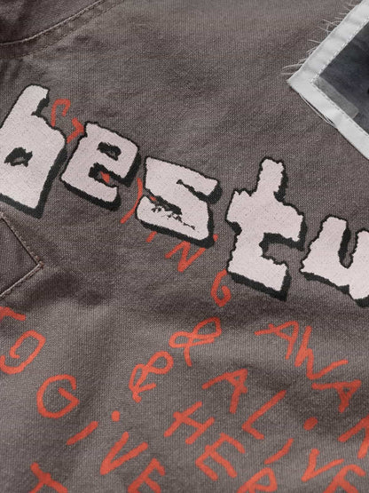 Winter-Ready Corduroy Jacket with Faux Fur Trim for Men 