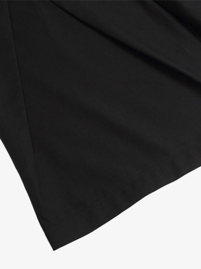 Vintage Deconstructed Pleated Shorts 