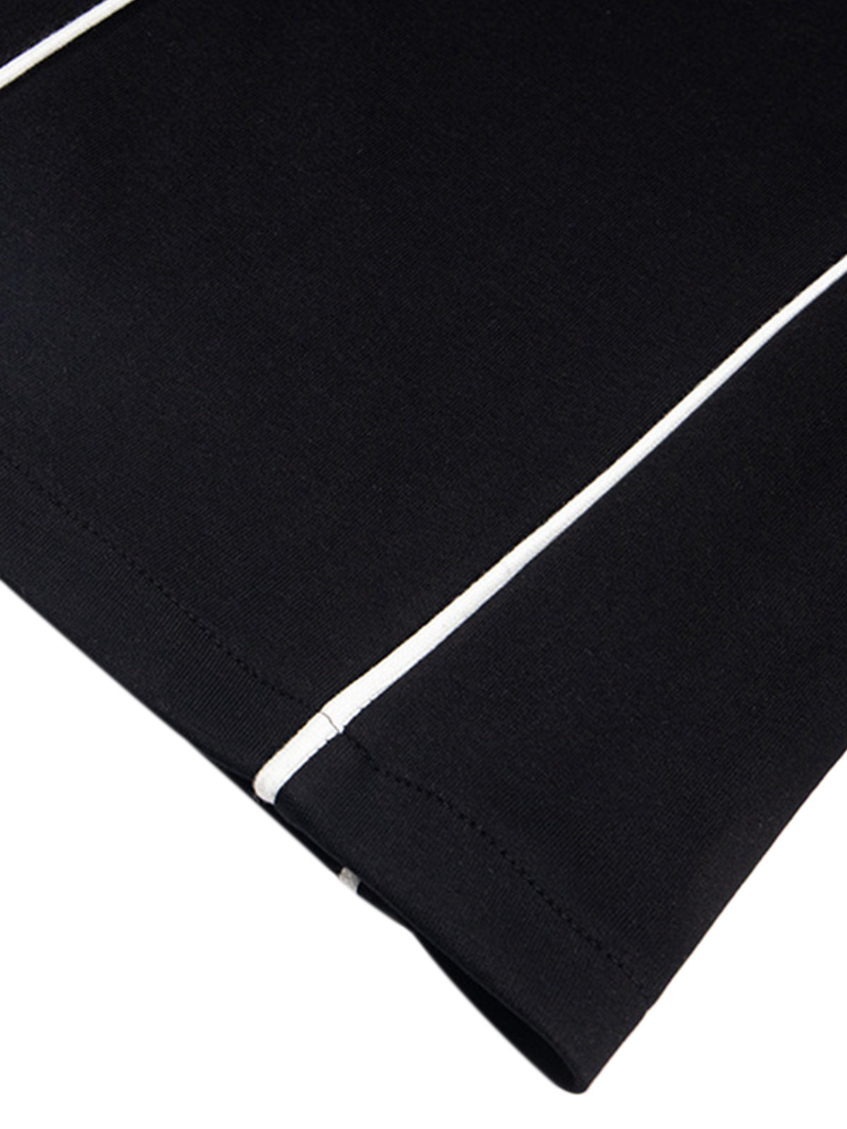 Retro Pearl Design Casual Straight Pants 