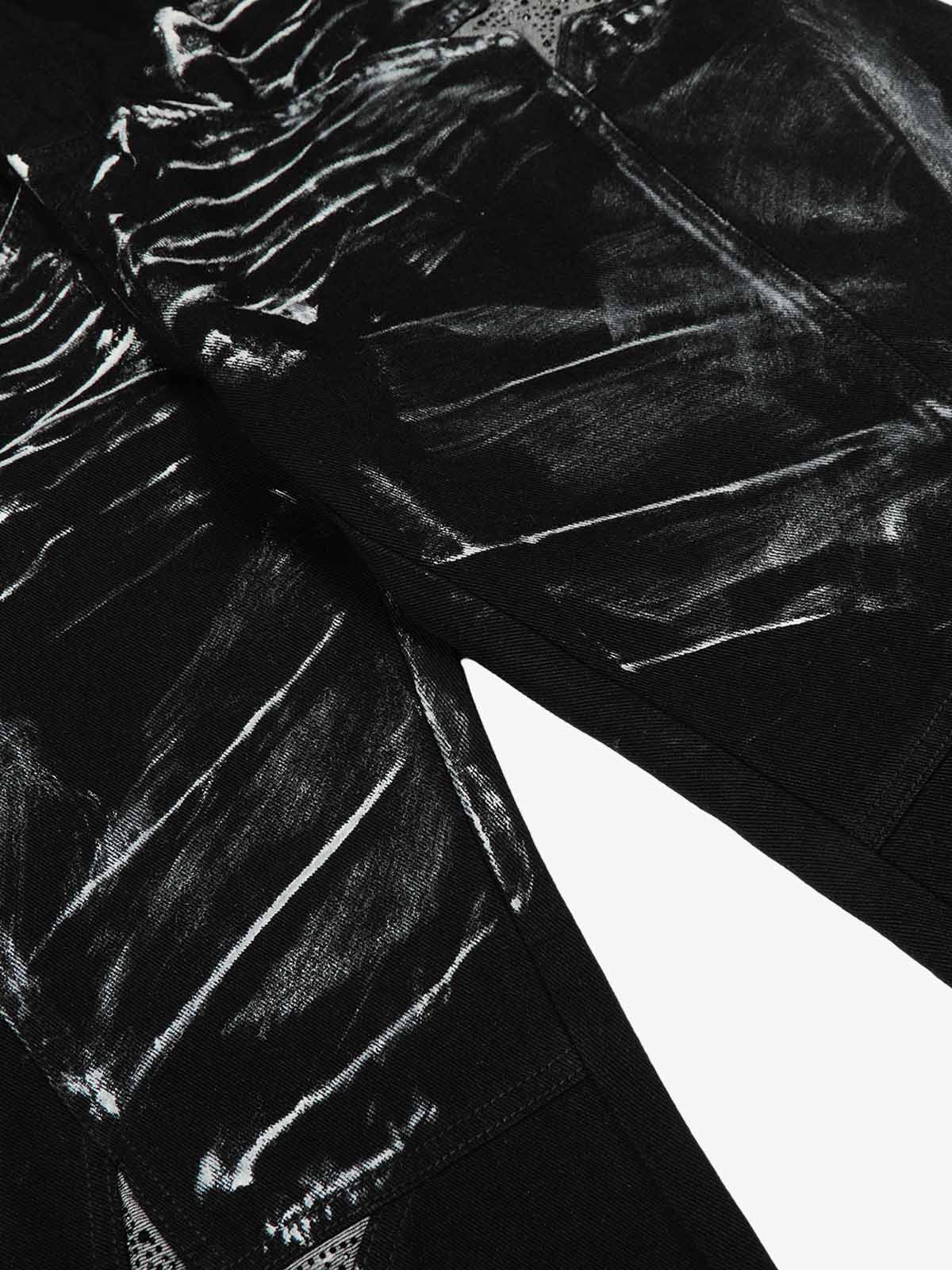 Street Star Painted Barrel Jeans 