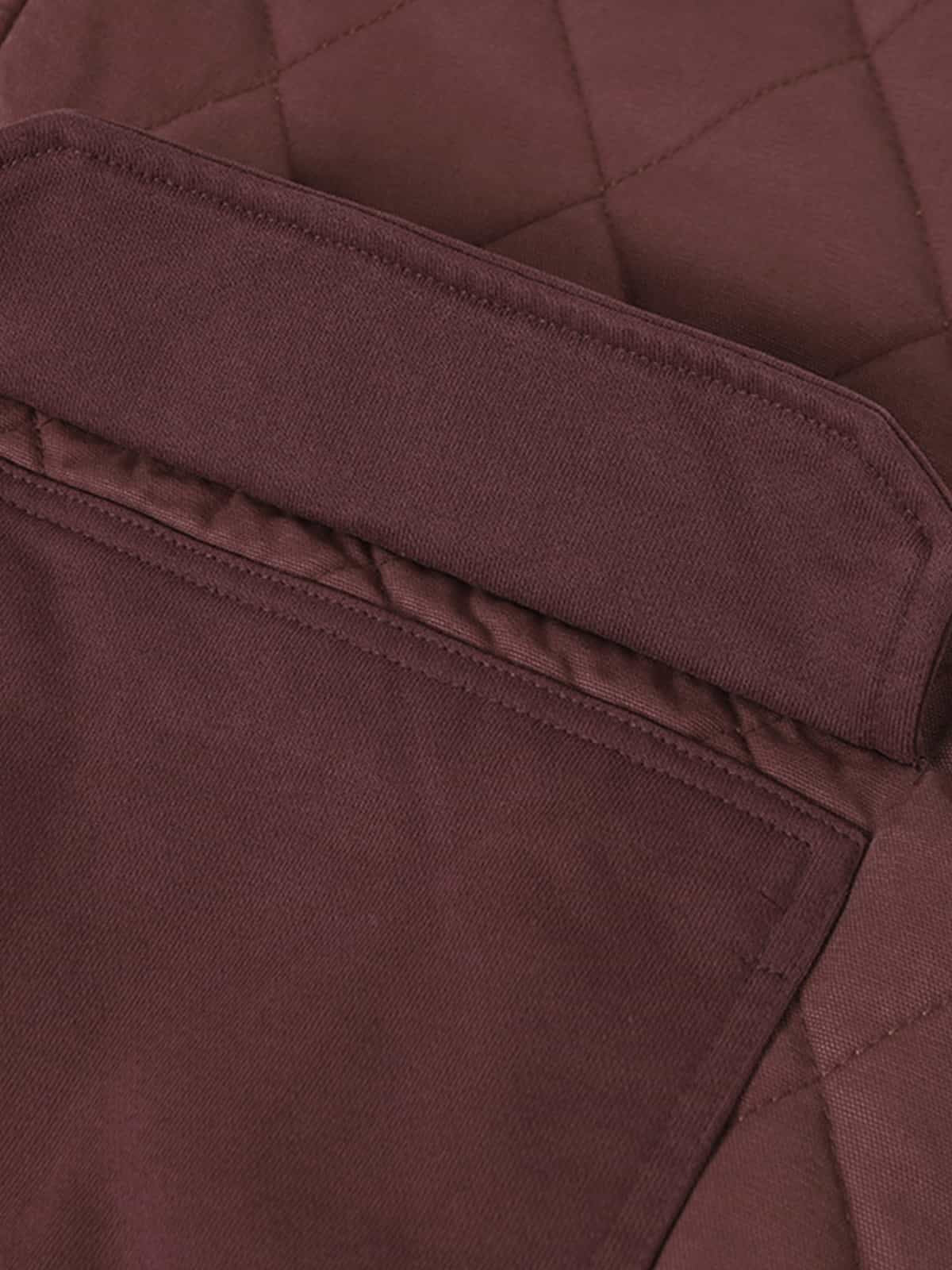 Quilted Hooded Jacket with Pockets - Perfect for Casual and Outdoor Wear 