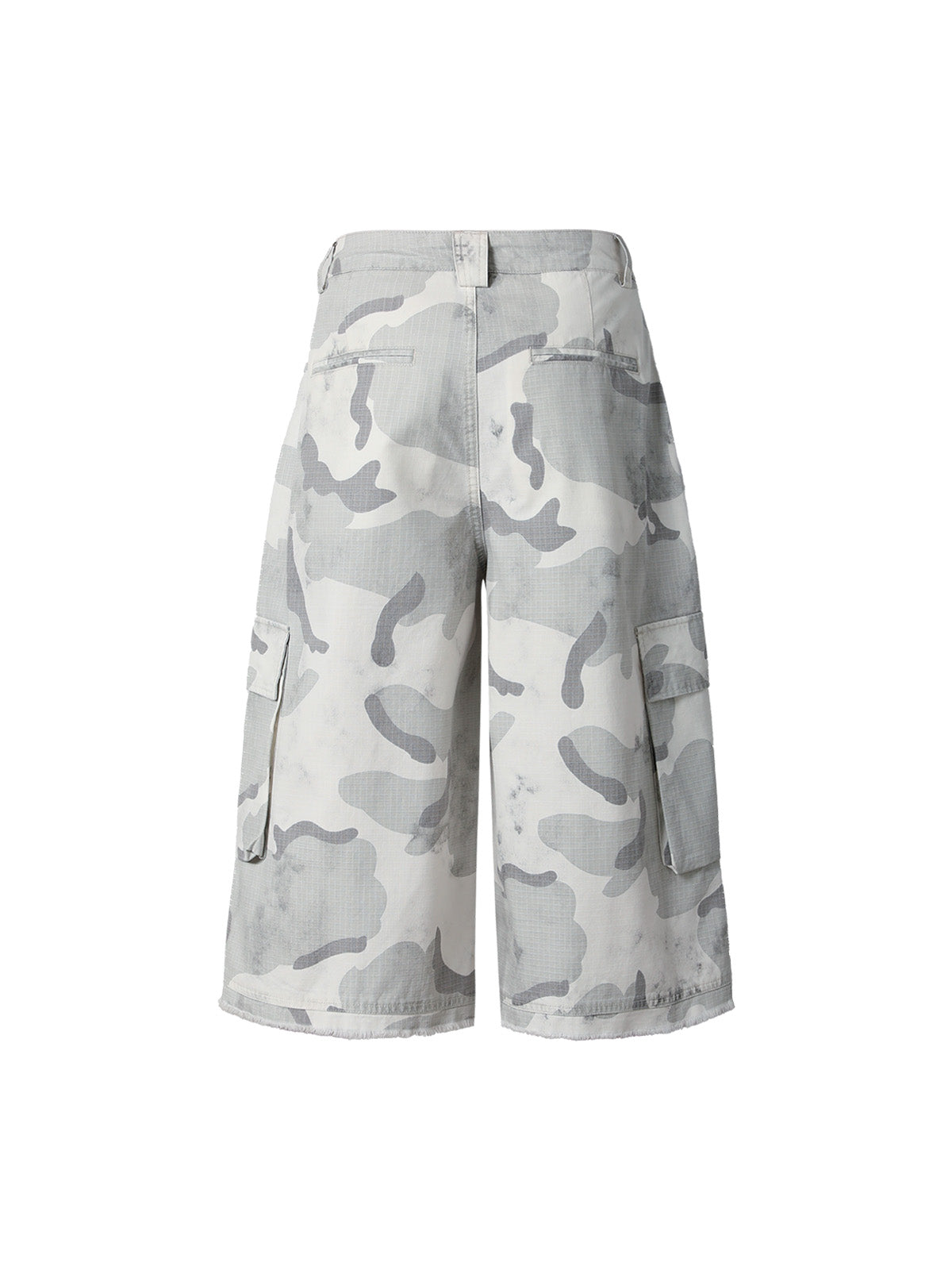 Camouflage Multi-Pocket Cargo Shorts 