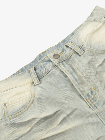 Distressed Wide-Leg Jeans for Women - Fashionable and Comfortable Denim Trousers 