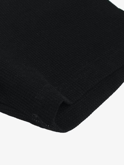 Cotton Blend Drip Print Oversized T-Shirt with Distressed Details 