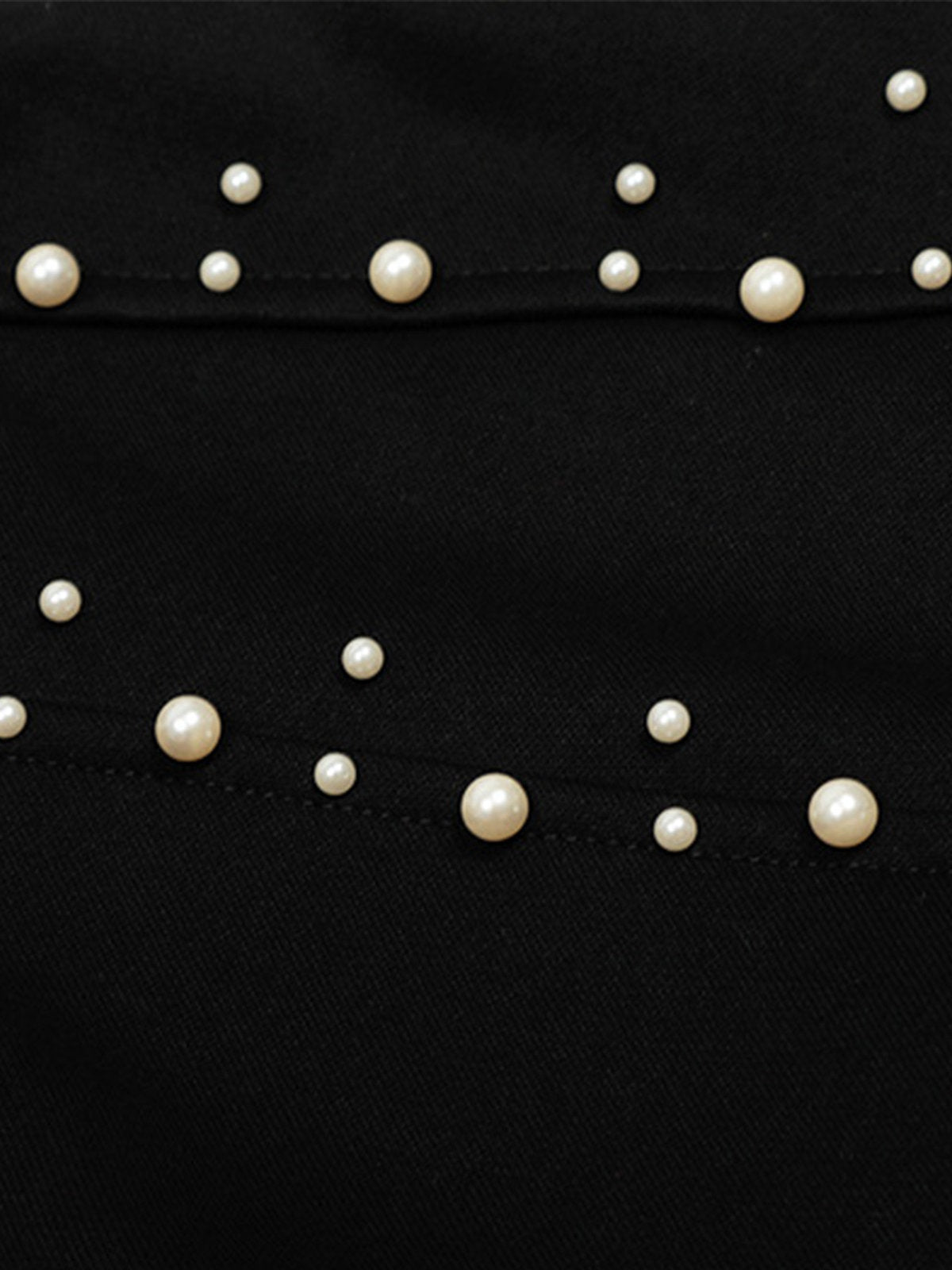 Pearl Design Cropped Jacket