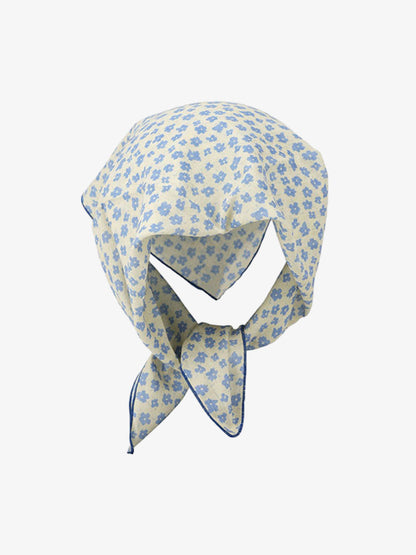 Cotton Floral Print Bandana Scarf for Women - Vintage Style Headwear with Soft Comfort and Classic Pattern?
