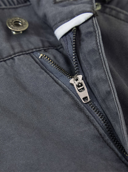 Vintage Distressed Pleated Barrel Pants 