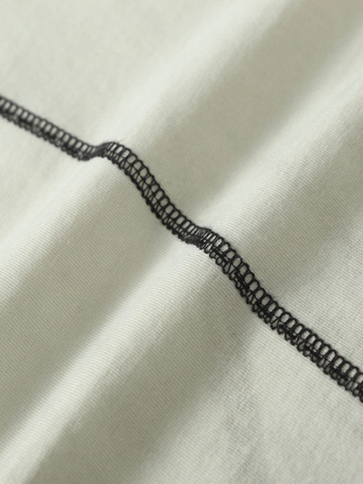 Distressed Digital Print Short-sleeved T-shirt 