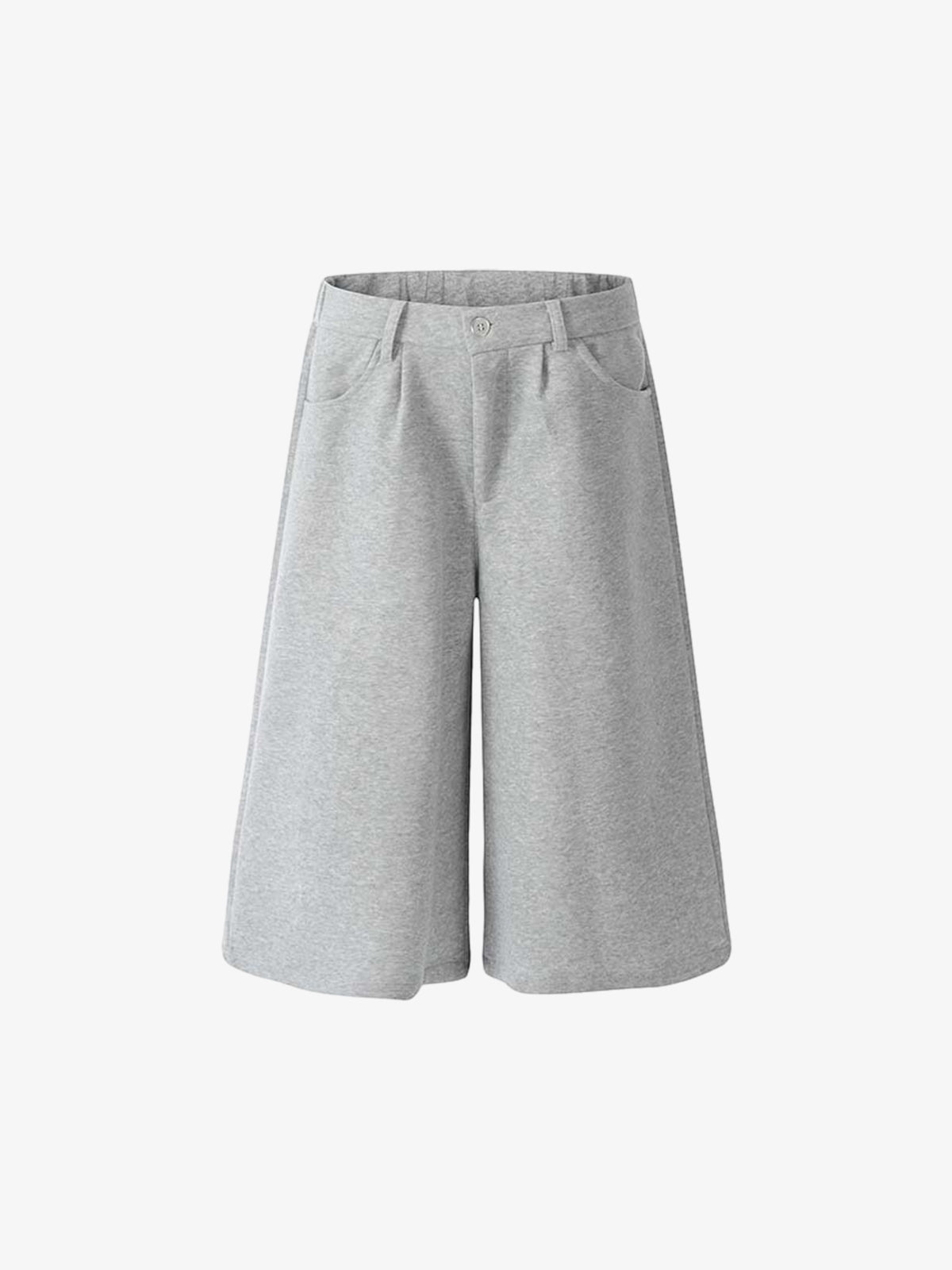 Cotton Blend Wide Leg Shorts for Women High Waist Comfortable Casual Summer Breezy Loose Fit Pants?