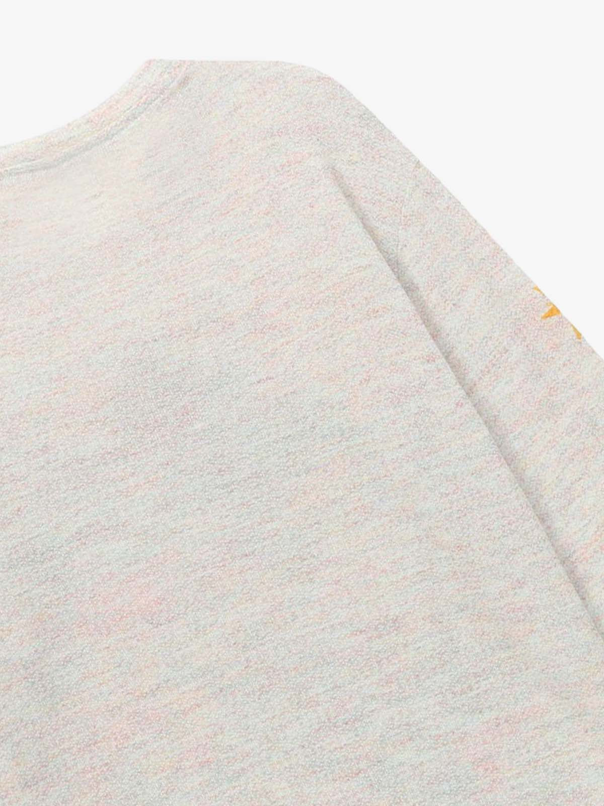 Colorful Village Print Long Sleeve Top for Women - Perfect for Casual and Festive Occasions 