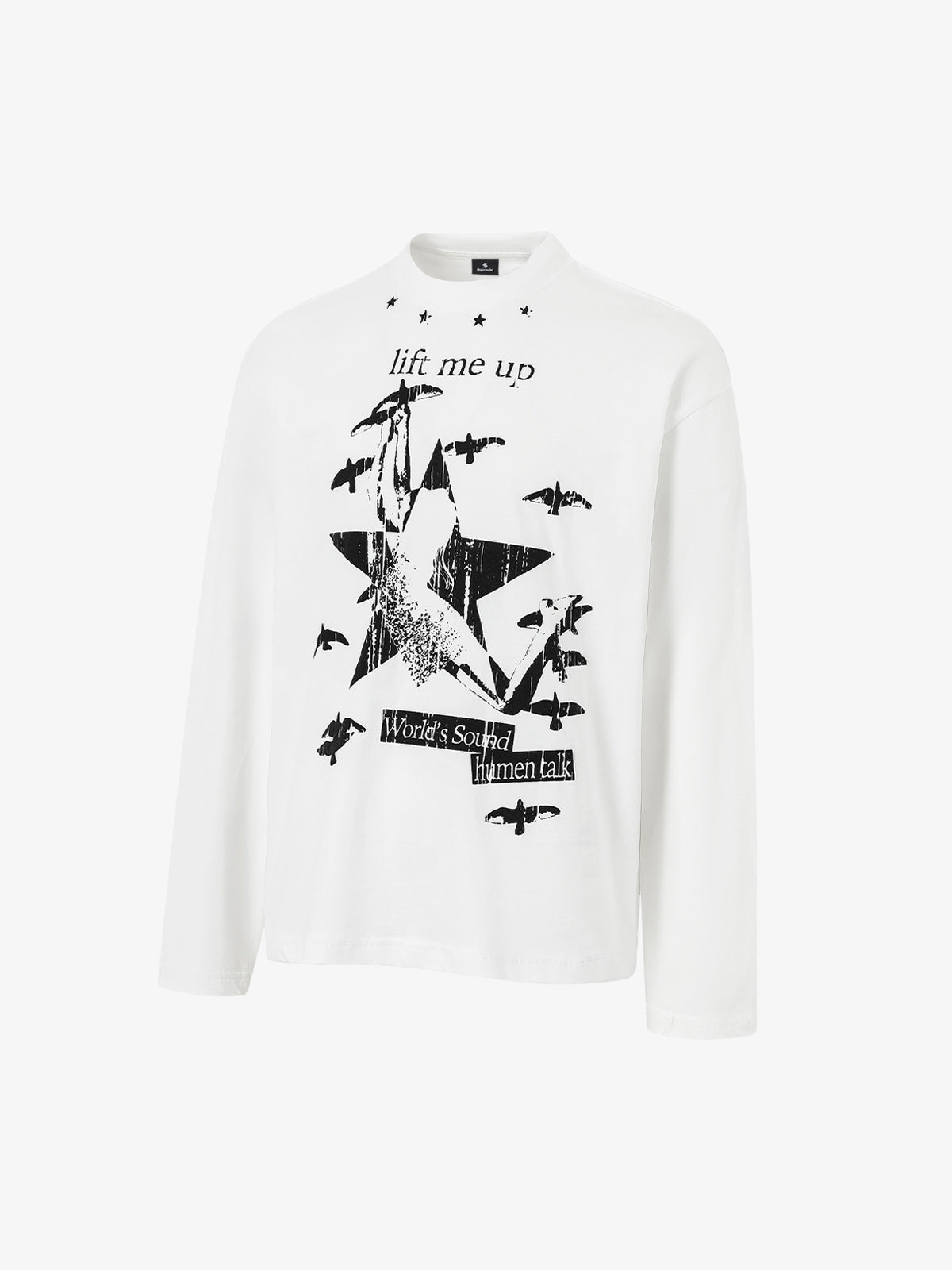 Trendy Graphic Long Sleeve T-Shirt for Men - Perfect for Casual and Festive Wear 
