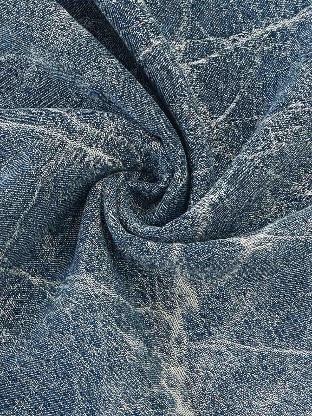 Vintage Pinstripe Pleated Wide-Leg Barrel Pants