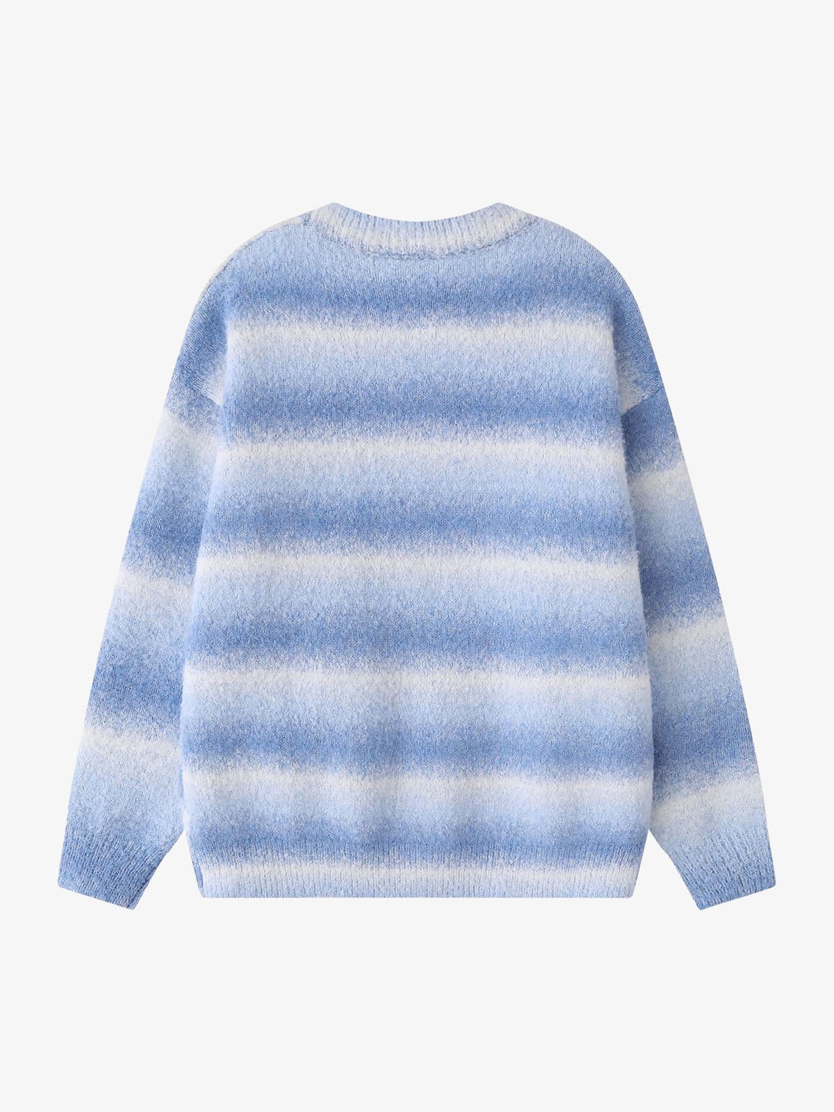 Striped Crew Neck Sweater for Women - Stylish and Cozy Winter Knitwear 