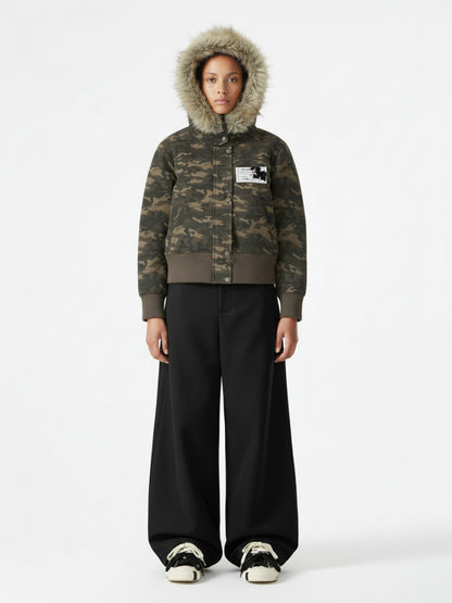 Elastic Waistband Barrel Pants - 2425