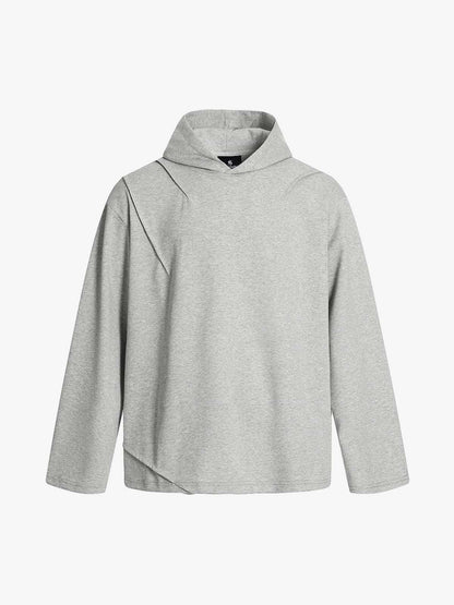 Clean Cut Asymmetric Seam Hoodie