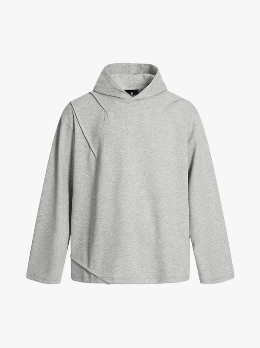 Clean Cut Asymmetric Seam Hoodie