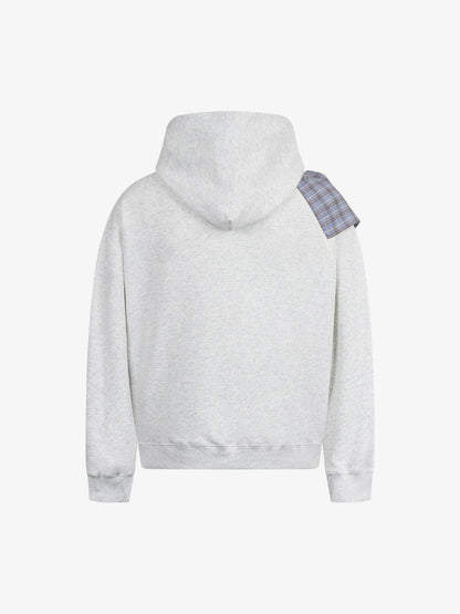 Stylish Hoodie with Plaid Bow Detail for Women - Perfect for Casual and Fashionable Looks 