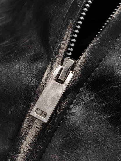 Stylish Velvet Bomber Jacket with Leather Collar for Men 