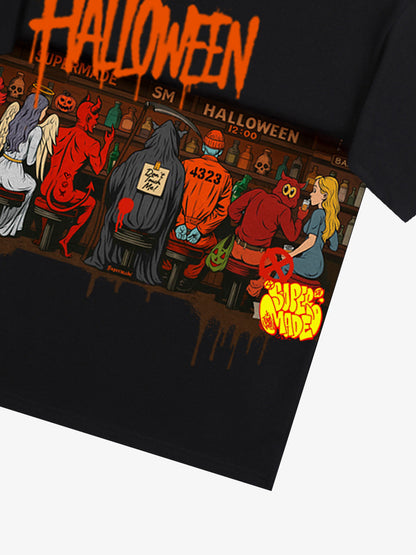 Thesupermade Halloween Pub Party T-shirt 
